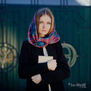 Женский снуд